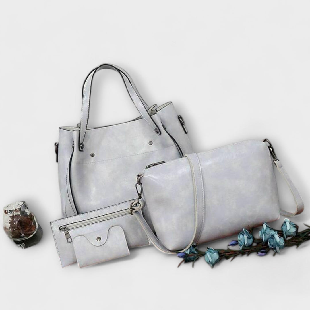 Alvhildea | 4-teiliges Vintage-Taschen-Set
