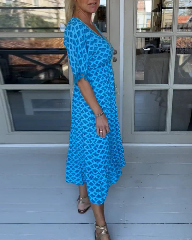 Tina™ - Bedrucktes Freizeitkleid