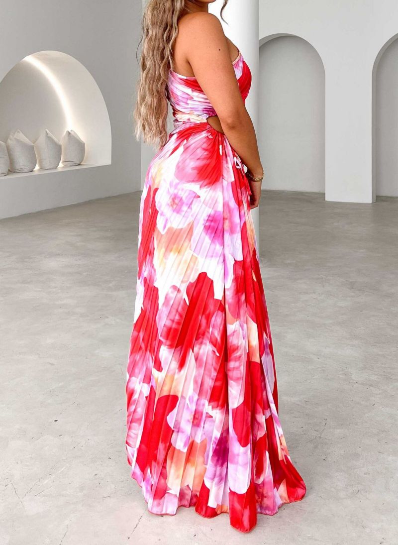 Katie | Plissierte Sommerkleid (Fast ausverkauft)