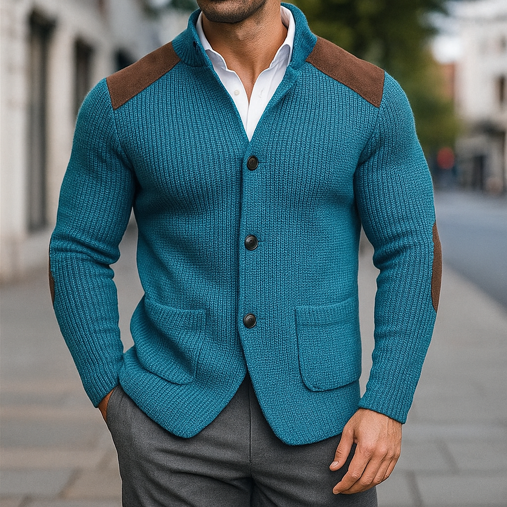 SILVORO | STRICKTEXTUR BLASER