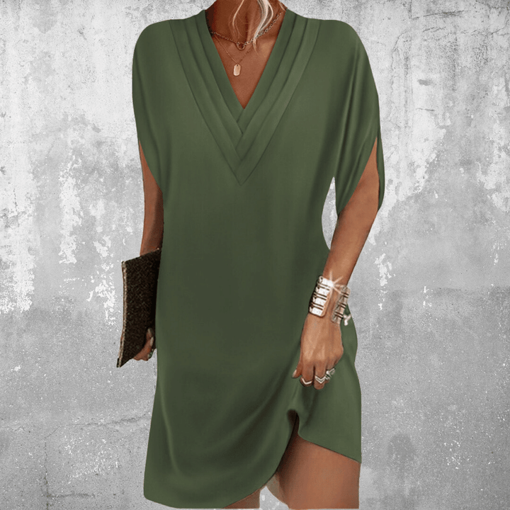 Estella - Elegantes Bauchbedeckendes Kleid