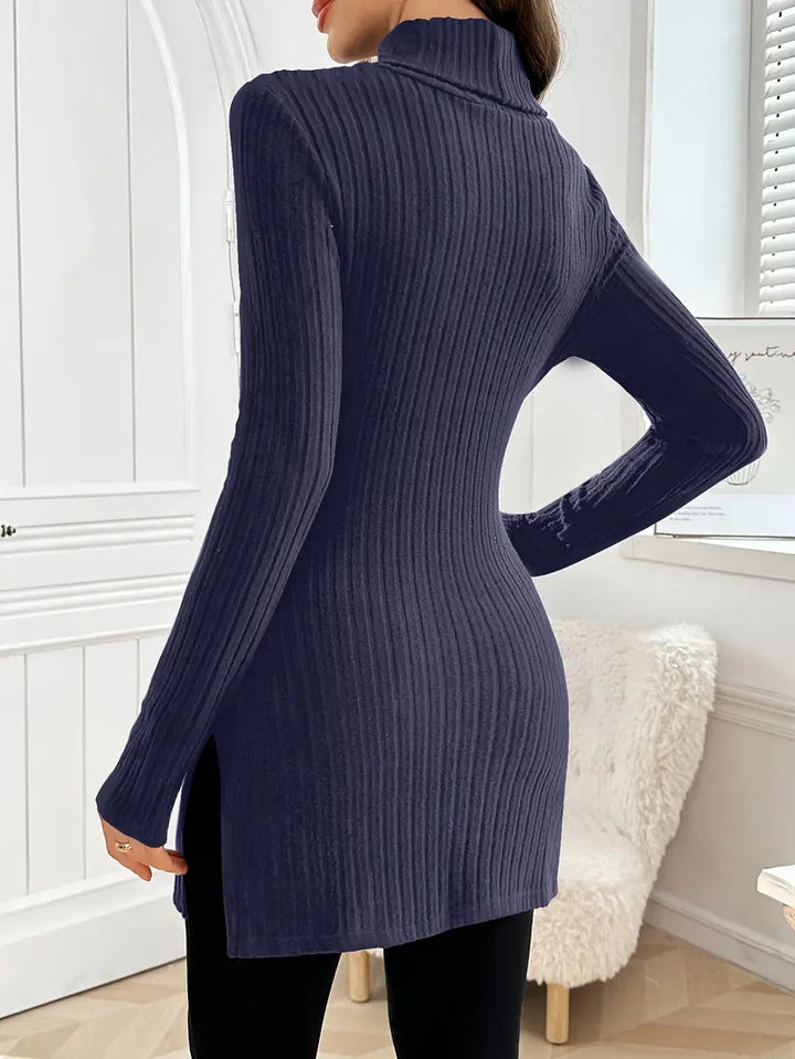 Sarah - Eleganter Langärmeliger Pullover Mit Schmaler Passform Für Den Herbst