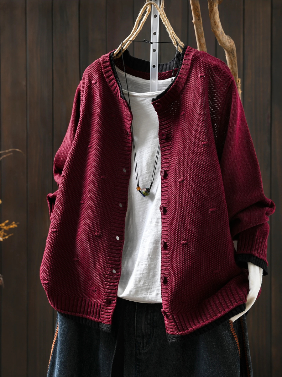 DIE ISOLDE | STRUKTURIERTER CARDIGAN