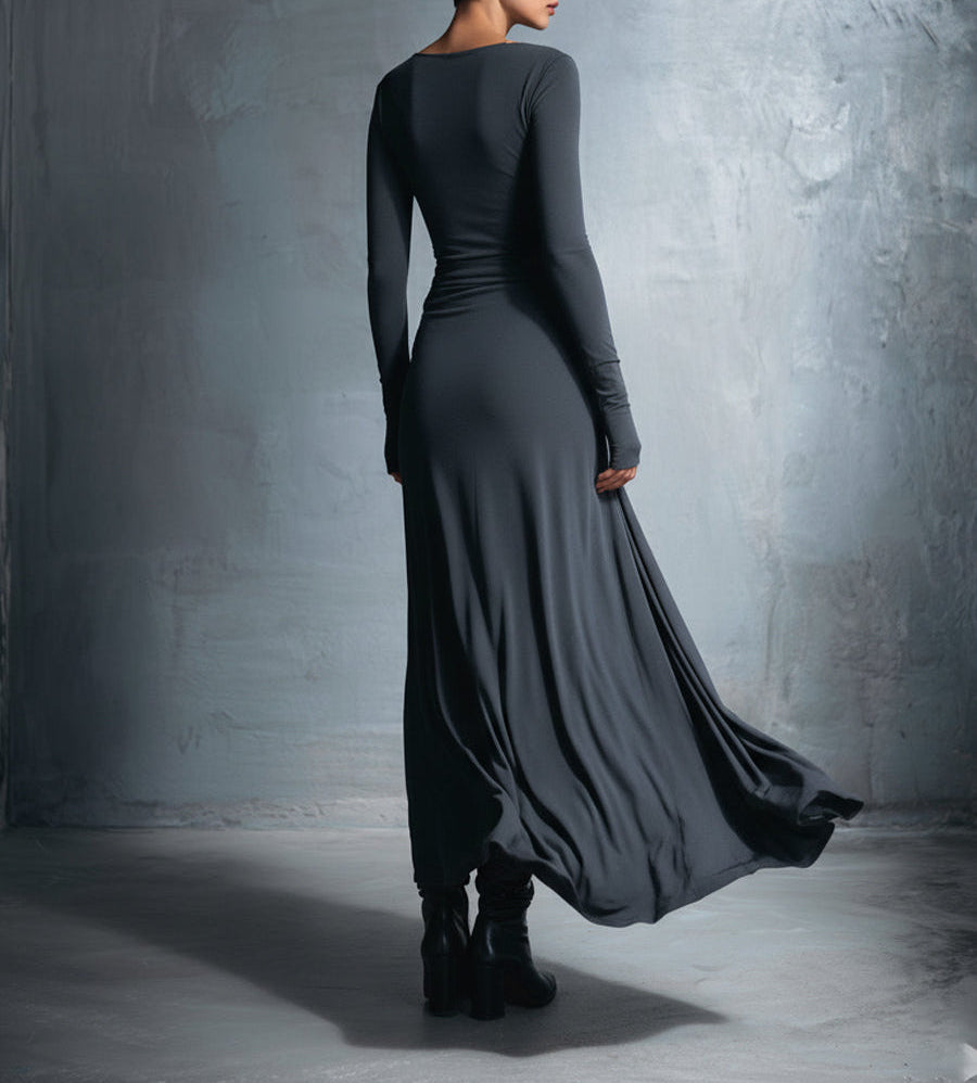 Vittoria ❘ Maxikleid mit seitlichem Knoten