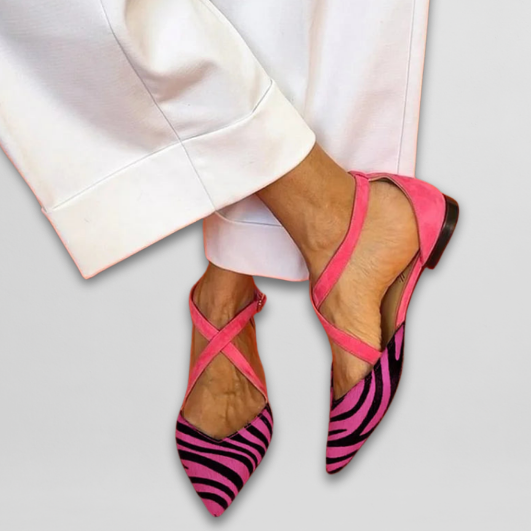 Fenna | Ballerinas mit Riemen