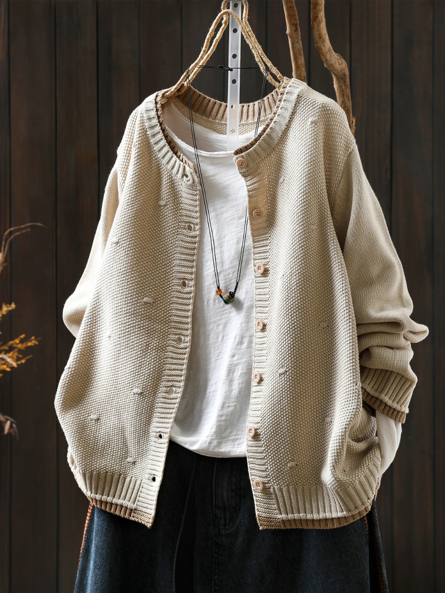DIE ISOLDE | STRUKTURIERTER CARDIGAN