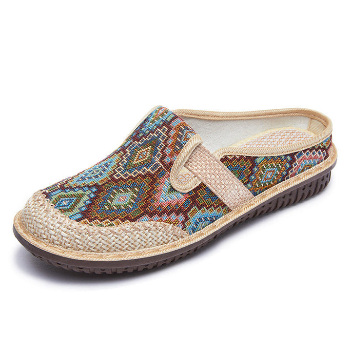 Rosie™ - Orthopädische Sandalen aus besticktem Leinen