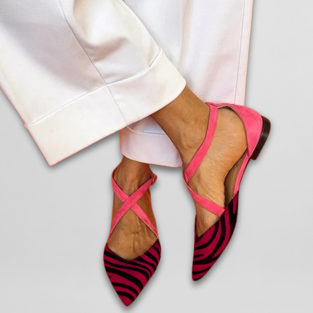 Fenna | Ballerinas mit Riemen