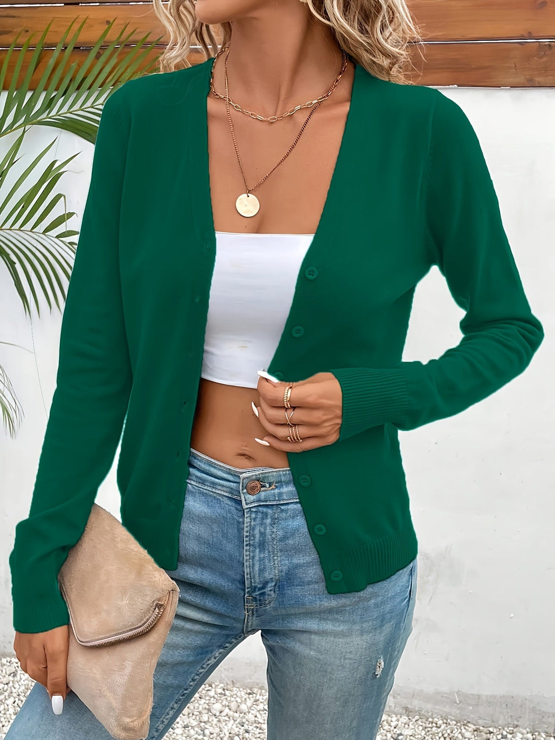 Odele™ - Anmutiger Minimalistischer Cardigan