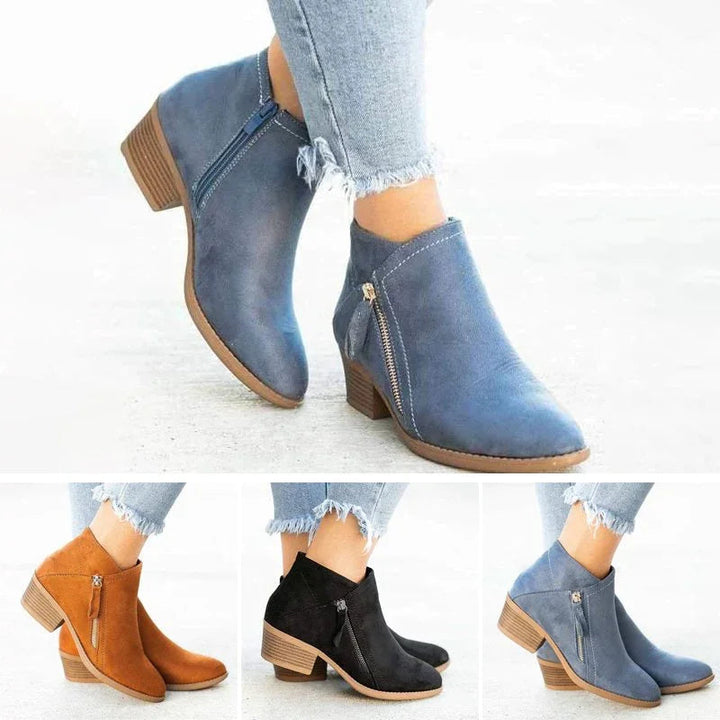 Emily - Orthopädische Lederstiefel Für Frauen