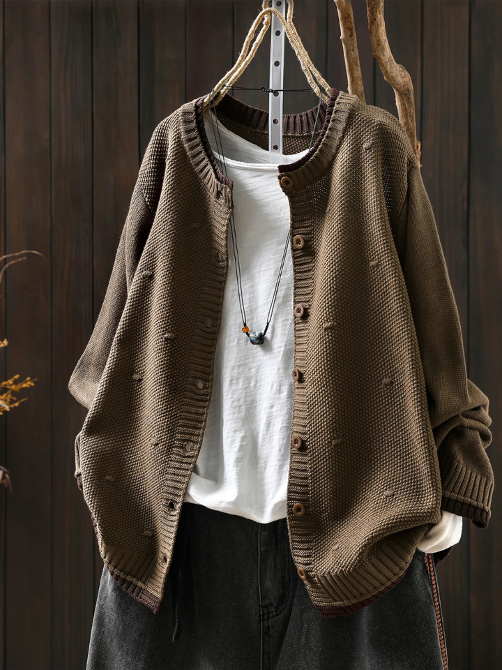 DIE ISOLDE | STRUKTURIERTER CARDIGAN