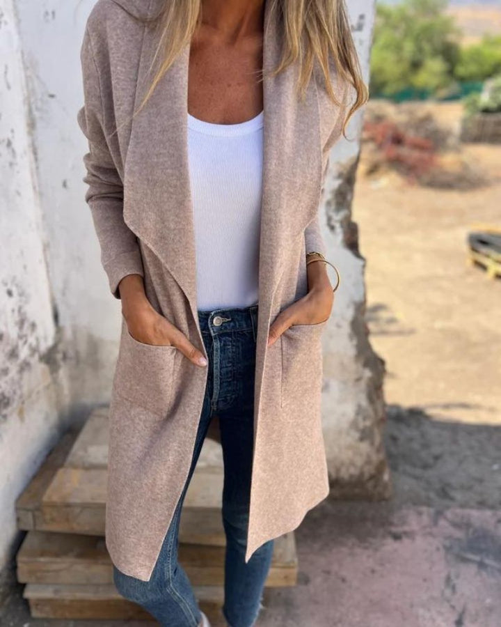 Eigona™ - Lässige Revers-Cardigan-Jacke