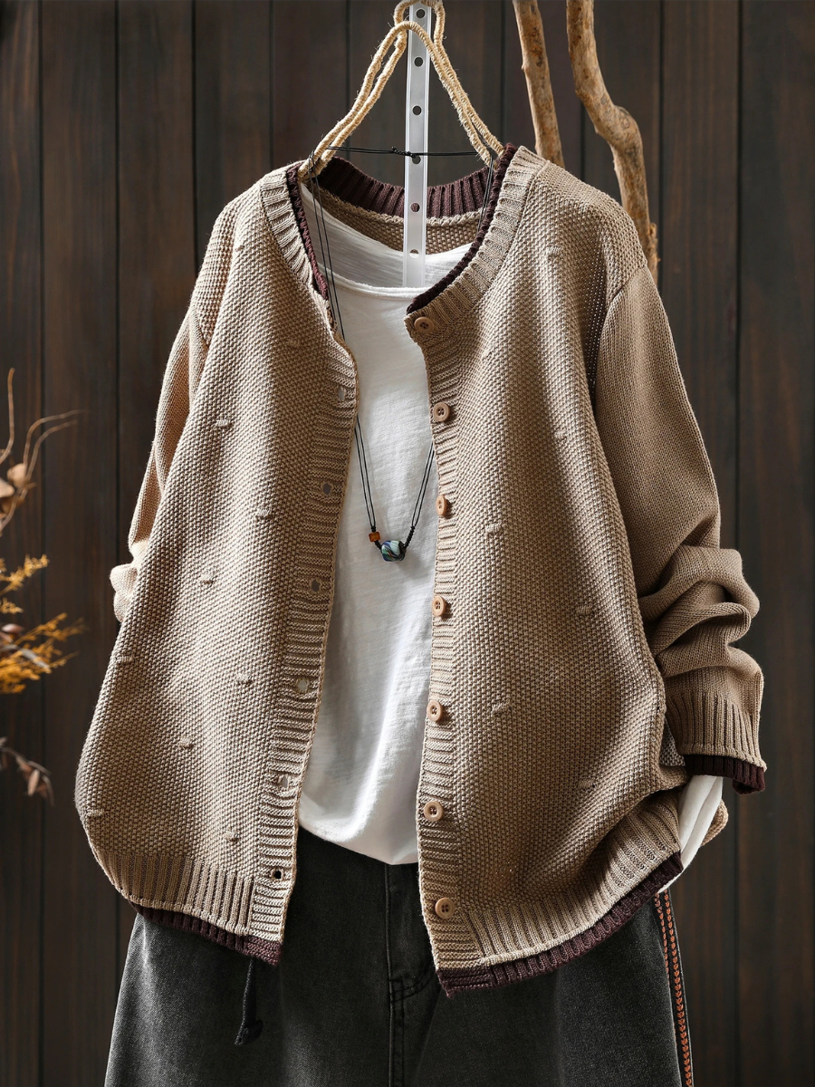 DIE ISOLDE | STRUKTURIERTER CARDIGAN