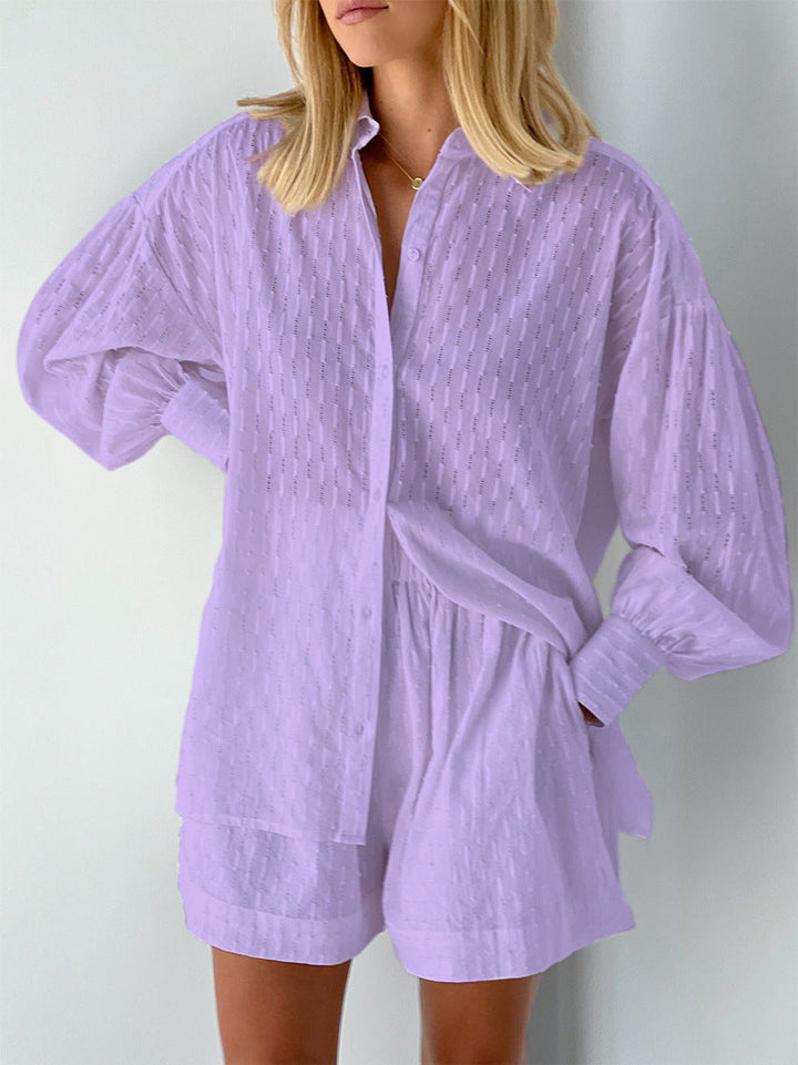 Maud | Schickes Shirt & Shorts Set