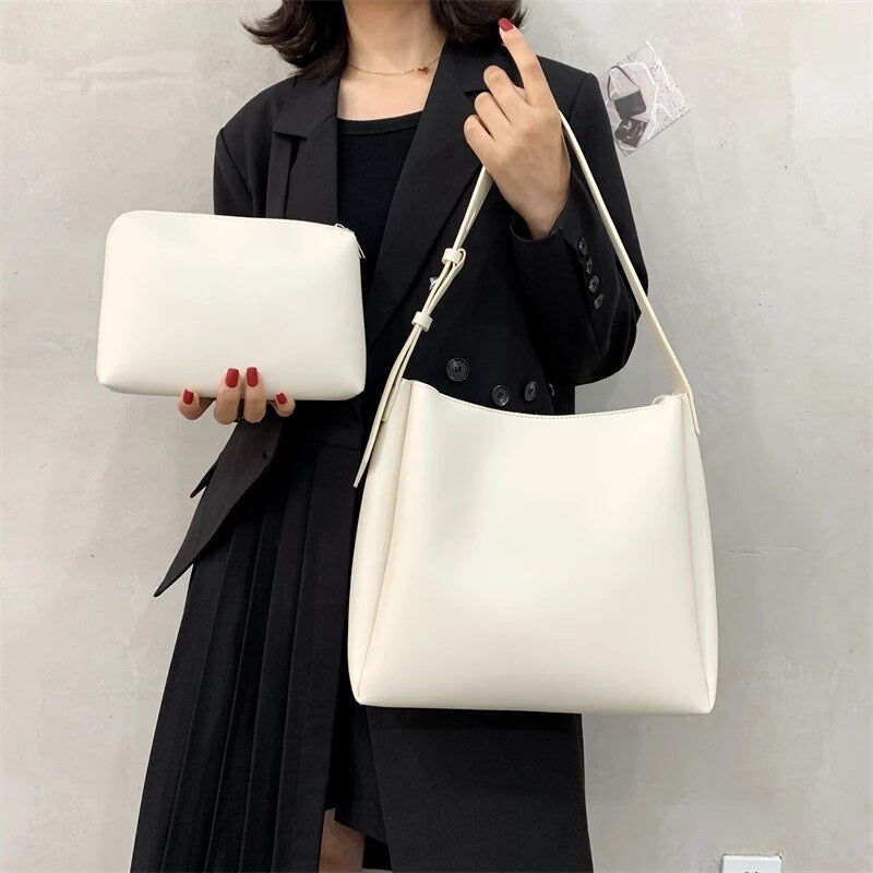 Asløg | Minimalistische Schultertasche im modernen Schnitt