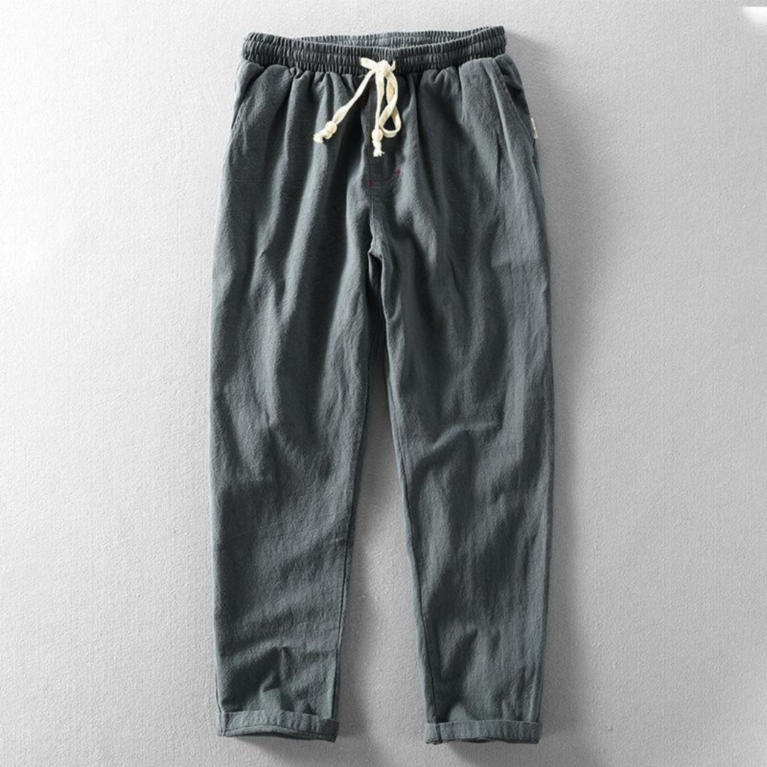 GILES | BEQUEME LEINENHOSE