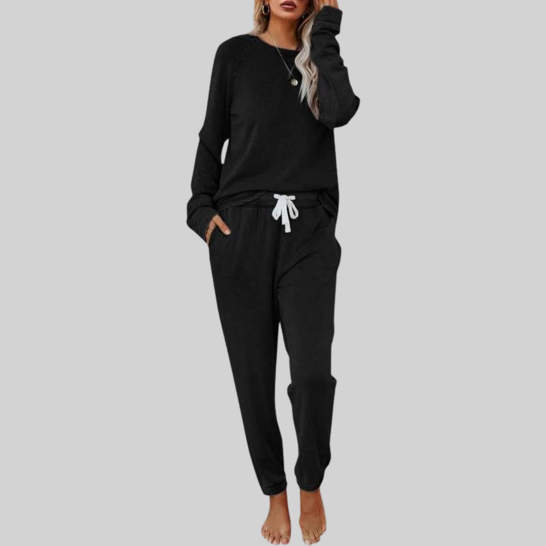 Josie™ - Lässiges Langarm- und Sweatpants-Set