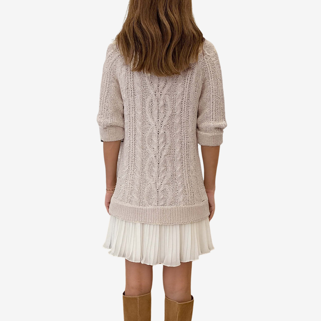 Gaëlle™ - Schick Strickkleid