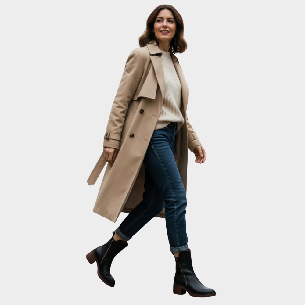 Gabriella | Bequeme Leder-Ankle-Heels