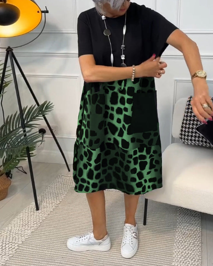 Sherlene - Leopardprint Kleid