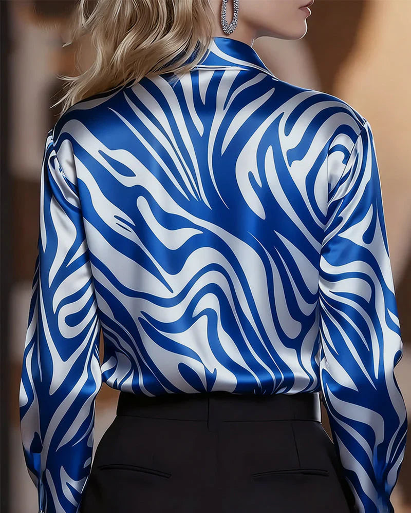 Maeve™ - Elegantes bedrucktes Hemd