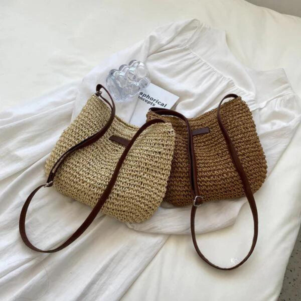 Fredhild | Klassische Gewebte Schultertasche
