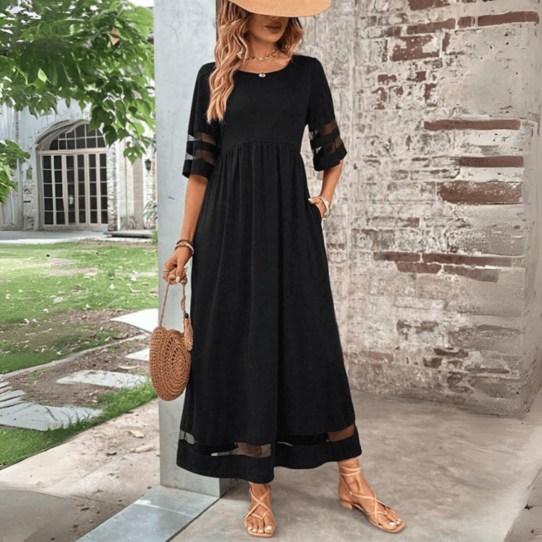 Zora | Klassisches Elegantes Maxikleid