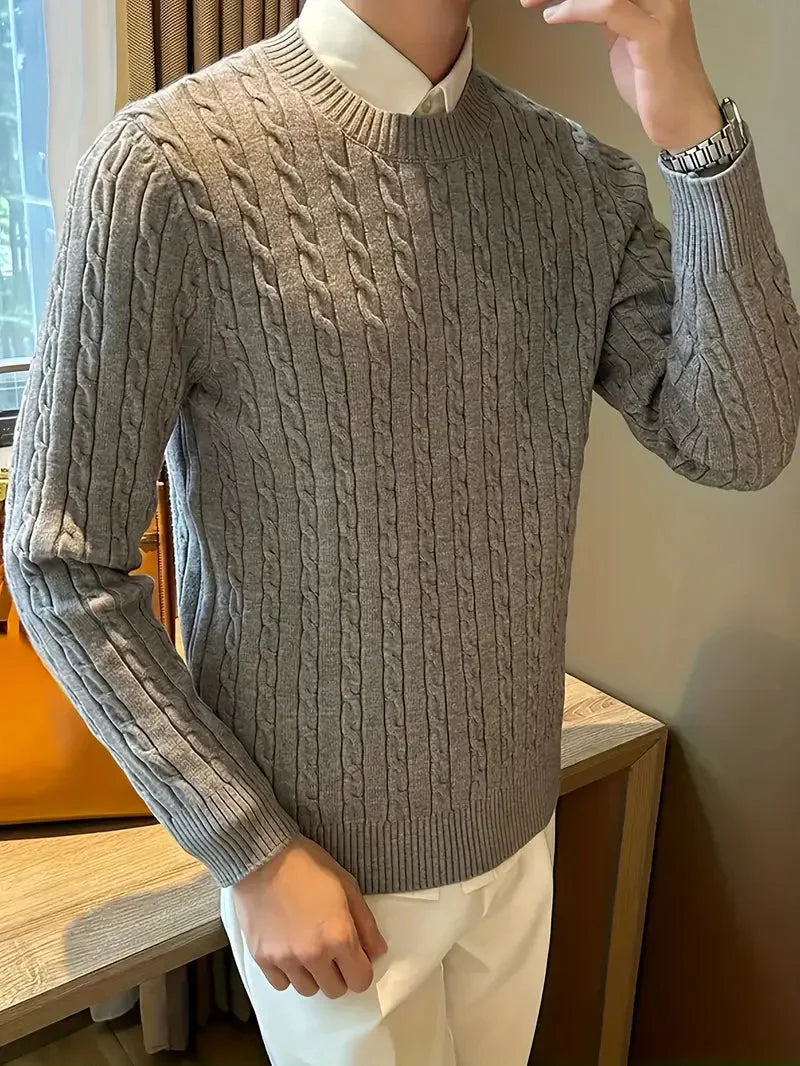 Brit & Boho™️ | Kabelstrickpullover