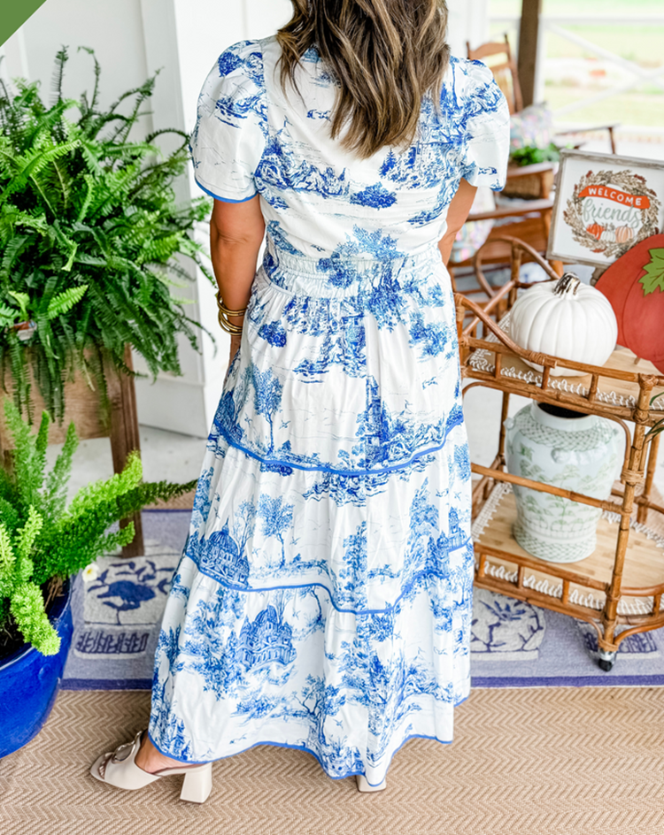 Eliza™ - Klassisches Toile Maxi