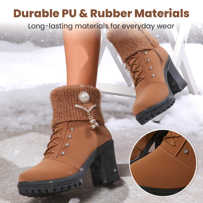 Alana™ - Chunky-Heel-Stiefel