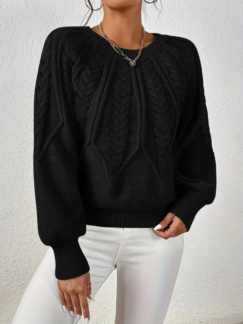 Jane™ - Eleganter Pullover mit langen Ärmeln