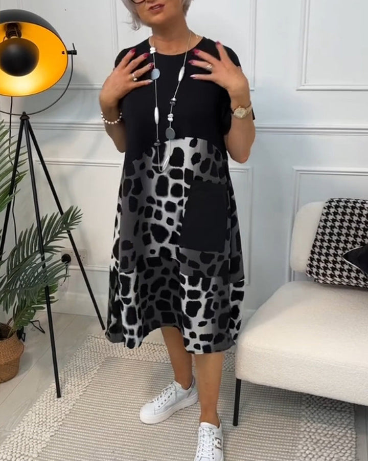Sherlene - Leopardprint Kleid