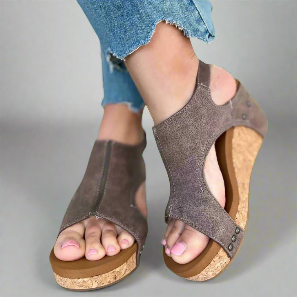 Vreni | Handgefertigte orthopädische Sandalen für ultimativen Komfort