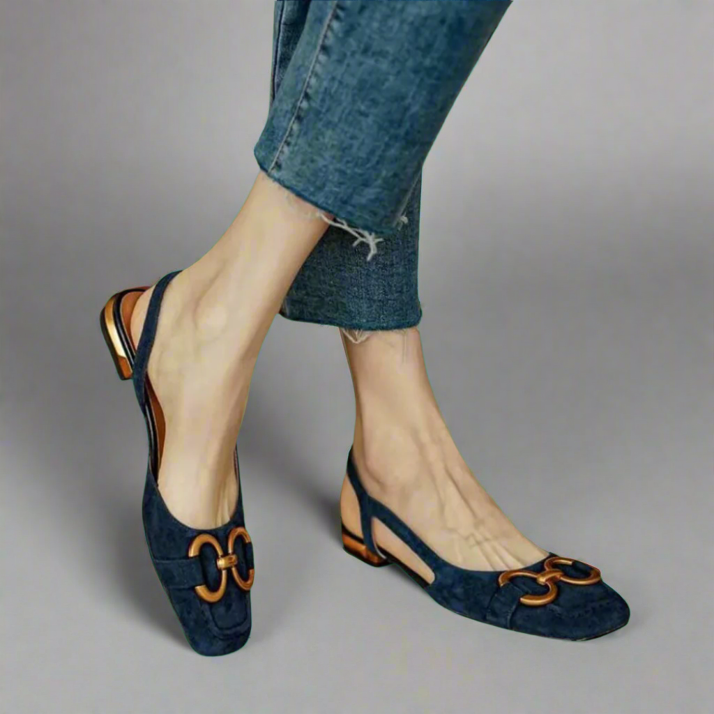 Adelrun | Elegante Orthopädische Sandalen mit Blockabsatz