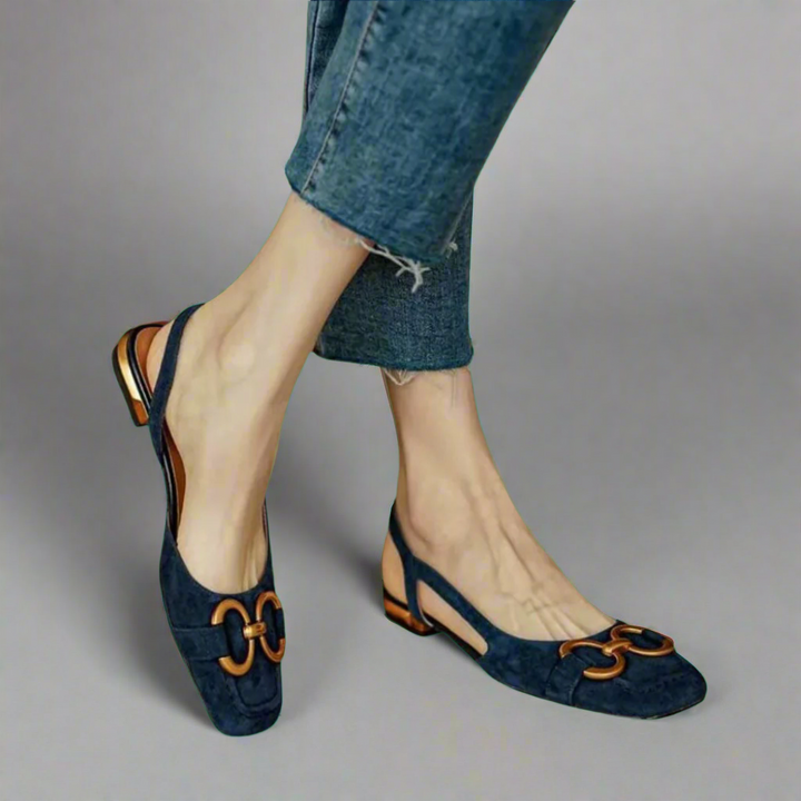 Adelrun | Elegante Orthopädische Sandalen mit Blockabsatz