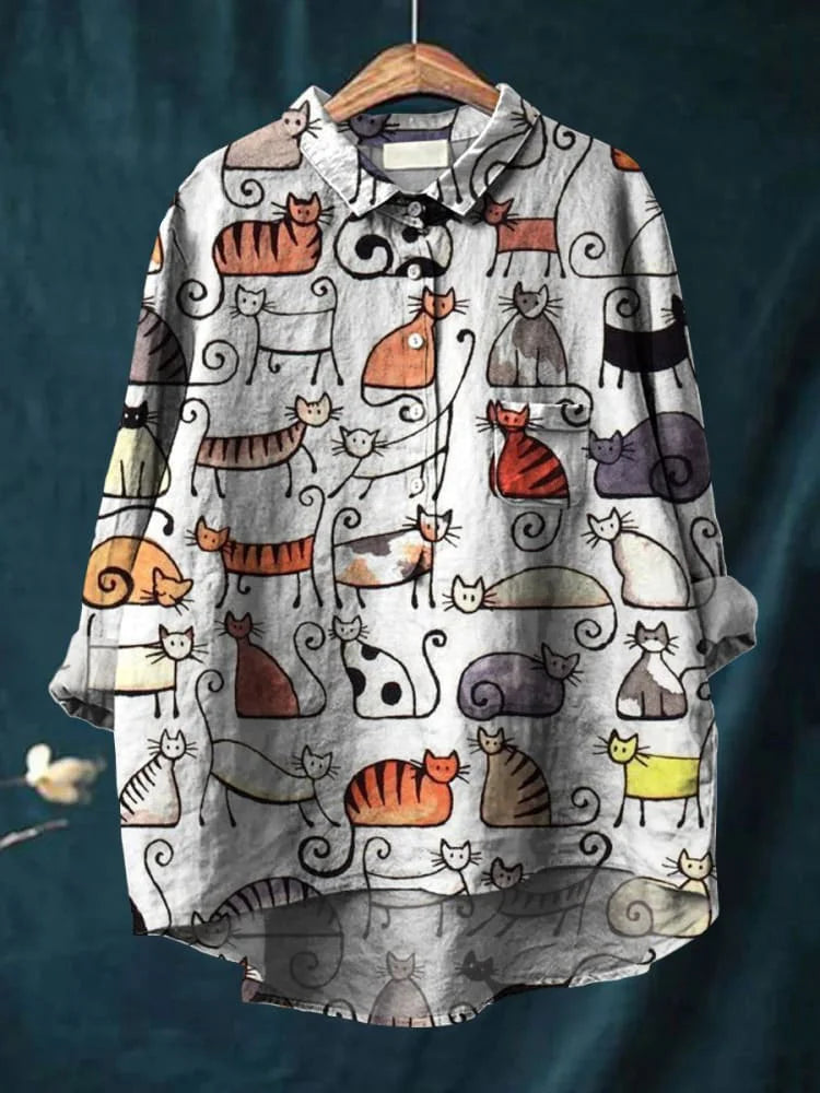 Uluru™ - Katzenkunst T-Shirt