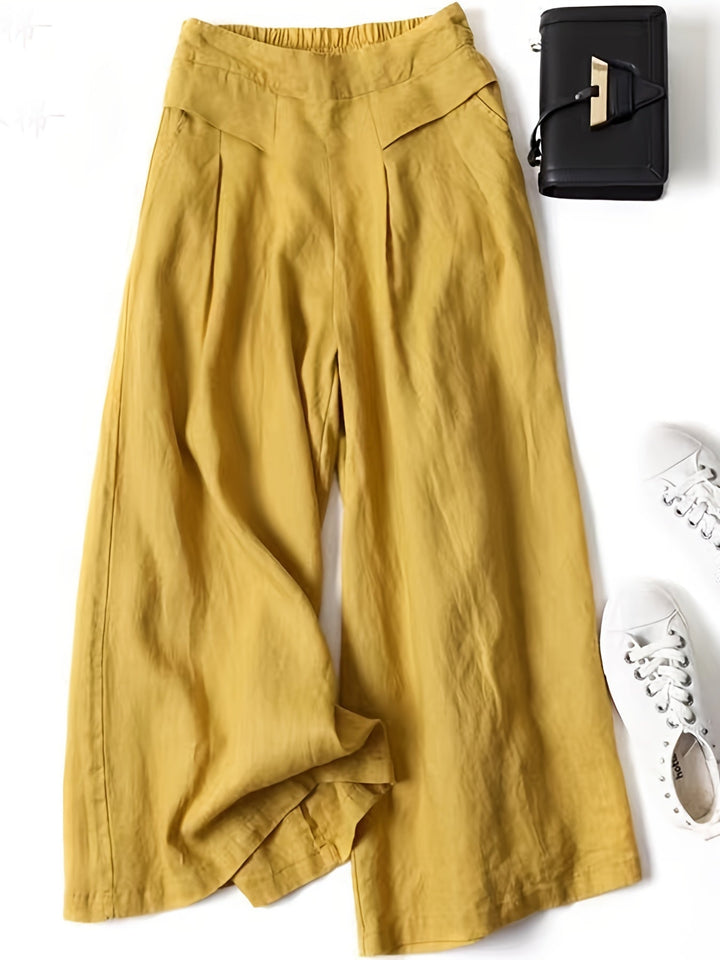 Bella™ - Bequeme Capri-Hosen mit weitem Bein