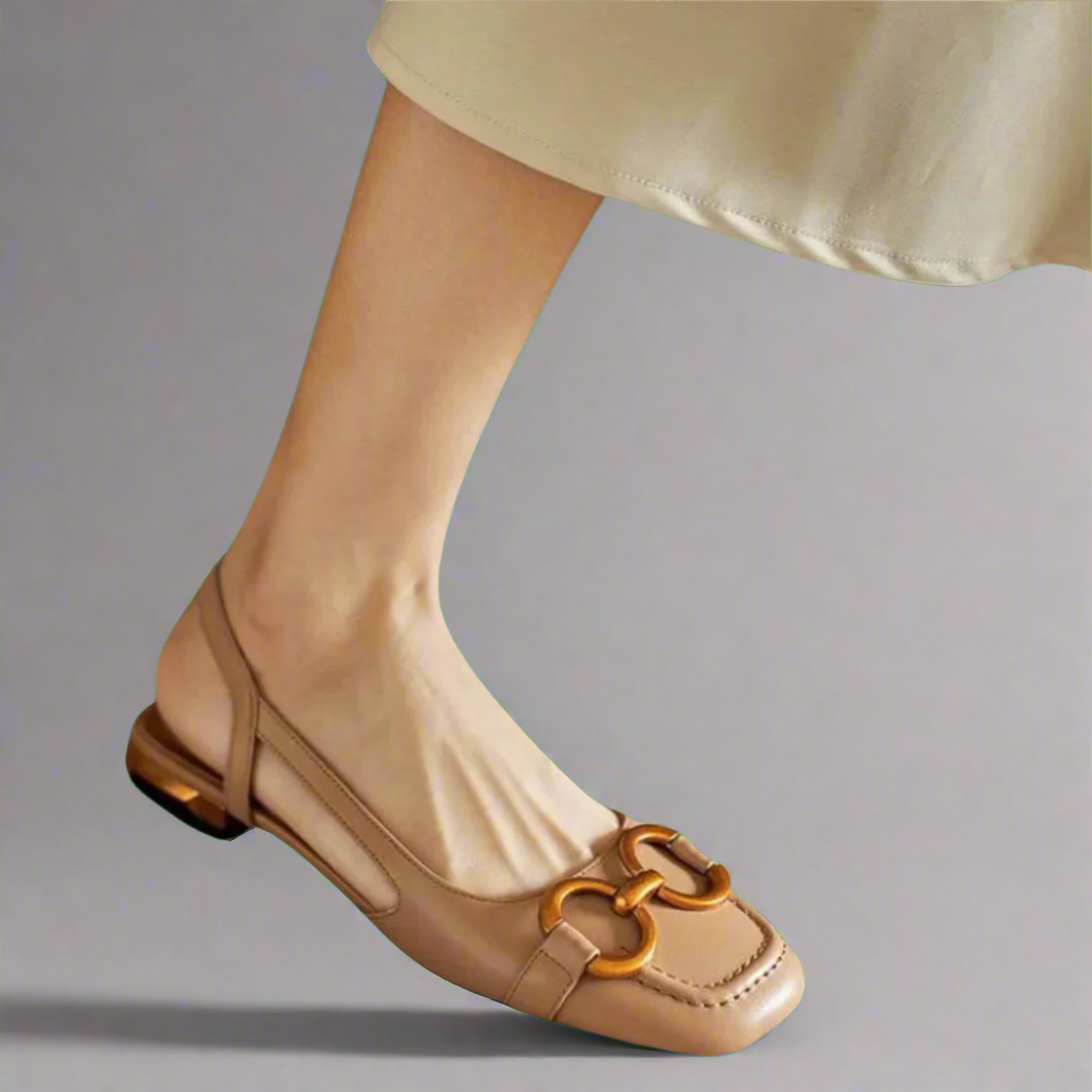 Adelrun | Elegante Orthopädische Sandalen mit Blockabsatz
