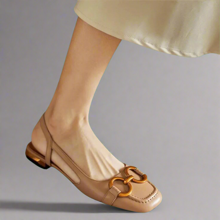 Adelrun | Elegante Orthopädische Sandalen mit Blockabsatz