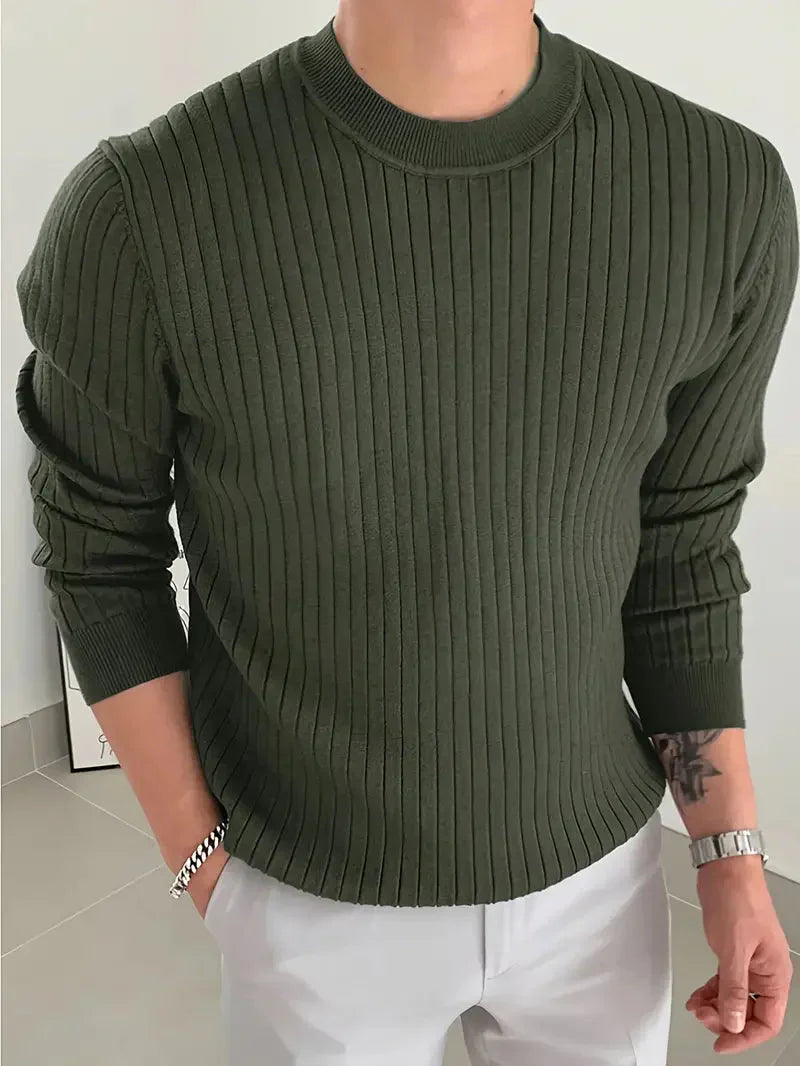 Brit & Boho™️ | Mike Essential Rundhalspullover
