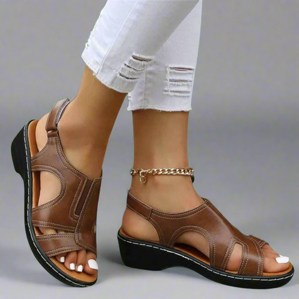 Rosenda | Bequeme Orthopädische Sandalen