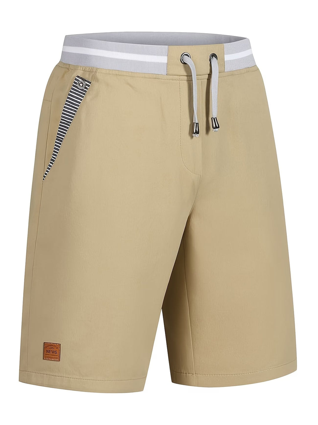 Eden | Pantaloncini al ginocchio con coulisse e tasche
