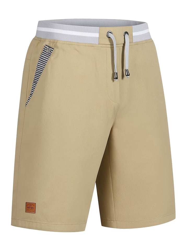 Eden | Pantaloncini al ginocchio con coulisse e tasche