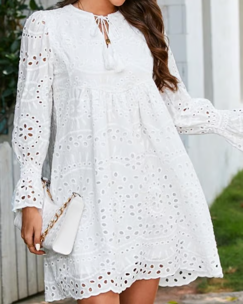 Aimee™ - Lässiges Spitzenkleid