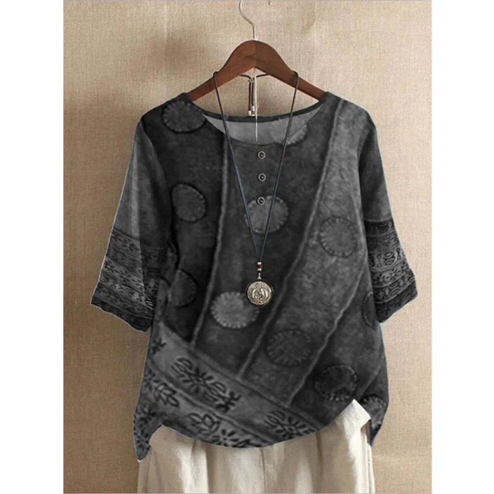 Valarie - Farbenfrohes Bohemian-Top