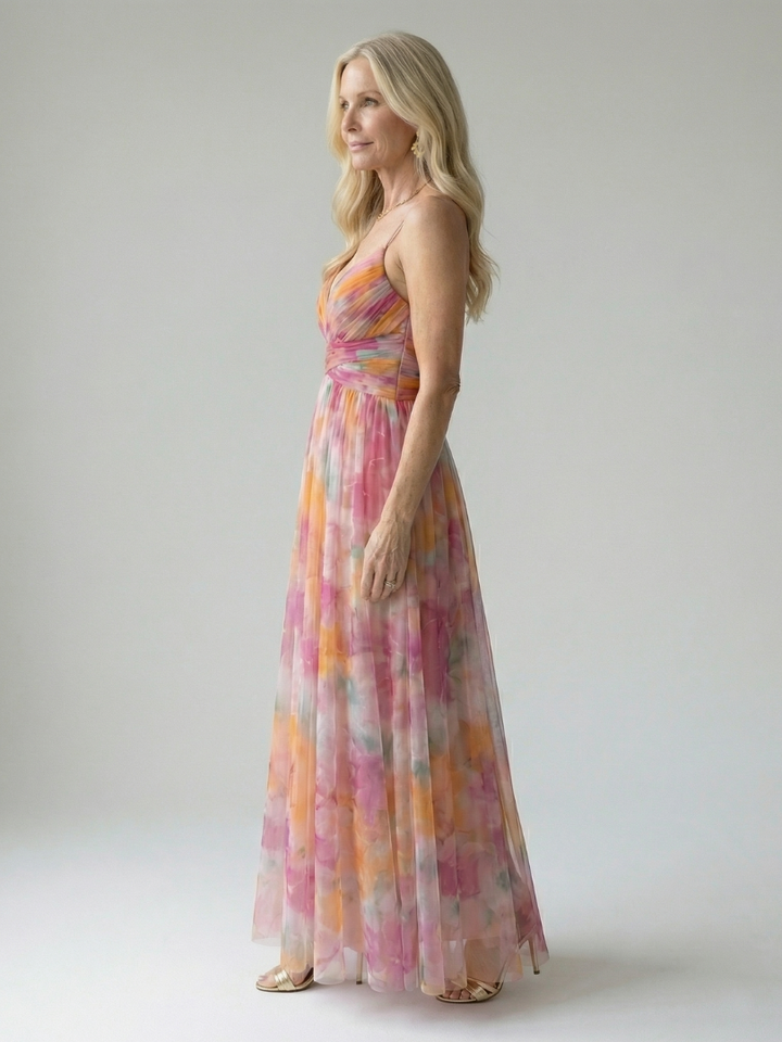 Isel | Soft Wrap Maxikleid