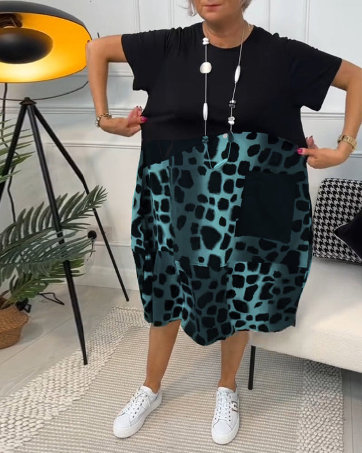 Sherlene - Leopardprint Kleid
