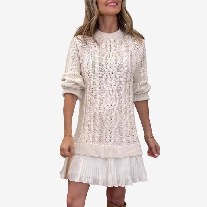 Gaëlle™ - Schick Strickkleid