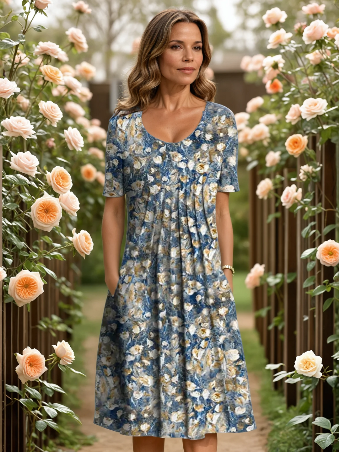 Fiona™ - Elegantes Alltagskleid