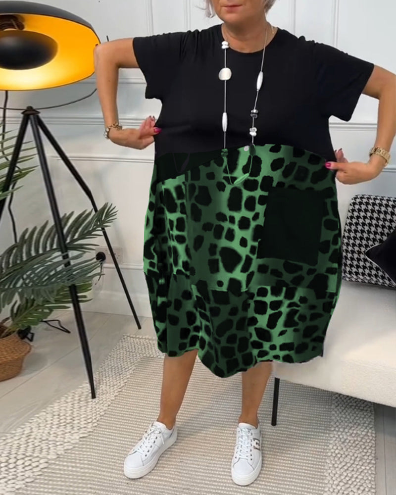 Sherlene - Leopardprint Kleid